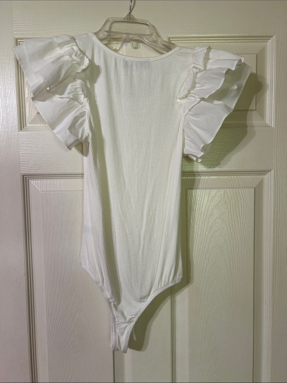 blue b. Ruffle Sleeve Bodysuit - Picture 5 of 8